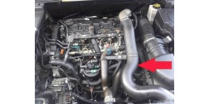 Turbócső Citroen C5 2.0 Dízelhez