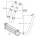 1420864Ford Transit 1420864 Intercooler cső Turbócső