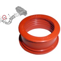 Citroën és Peugeot 1.6 HDI Szilikon Intercooler Cső Tömítés  (52mm/46mm)
