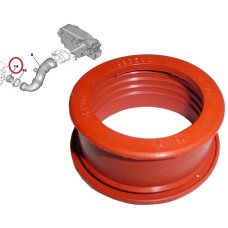Citroën és Peugeot 1.6 HDI Szilikon Intercooler Cső Tömítés  (52mm/46mm)