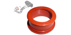 Citroën és Peugeot 1.6 HDI Szilikon Intercooler Cső Tömítés  (52mm/46mm)