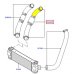 1440261Ford Transit 1440261 Intercooler cső Turbócső Felső