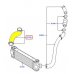 1461334Intercooler cső Turbócső Ford Transit 1461334