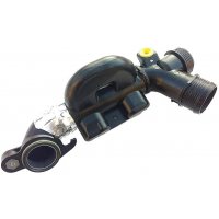 Rezonátor  műanyag cső Ford Focus C-Max 2003-2008 1.6TDCi + DPF 1465156 Peugeot Volvo