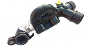 Rezonátor  műanyag cső Ford Focus C-Max 2003-2008 1.6TDCi + DPF 1465156 Peugeot Volvo