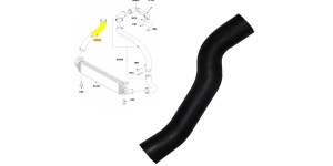 Turbócső / Intercooler cső – Ford Focus, C-Max, Volvo 1.6 TDCi-hez