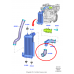 1708385Turbócső bal felső 1708385 FORD C-MAX II, FOCUS III, GRAND C-MAX, KUGA II, MONDEO II, TOURNEO CONNECT, TRANSIT CONNECT 1.5D-2.5 05.1999-