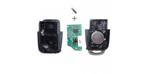 Vw Seat Skoda Bicskakulcs ház + elektronika 434Mhz 2 gombos 1J0959753CT