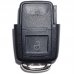 1J0959753CTVw Seat Skoda Bicskakulcs ház + elektronika 434Mhz 2 gombos 1J0959753CT