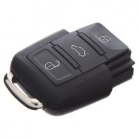 VW, Skoda, Seat 3 Gombos Bicskakulcs Ház + Elektronika - Új, Kompatibilis, Kiváló Minőség