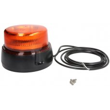 Figyelmeztető lámpa Forgó jelzőfény narancssárga, 12 / 24V, LED