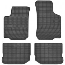 Gumiszőnyeg készlet SEAT LEON, TOLEDO II; SKODA OCTAVIA I; VW BORA I, GOLF IV, NEW BEETLE 09.96-12.13 Liftback/Saloon