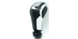 Peugeot 207 307 406 407 408 Váltógomb 5+R Műanyag, fém, fekete, króm
