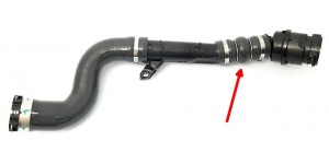 Turbócső 144604607R Renault Clio Captur Megane kicsi