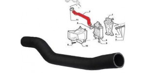 Alfa Romeo Intercooler Cső 51709470  147 156 159 1.9JTD 51709470 Turbócső