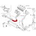 55703072ALFA ROMEO MITO,Fiat Grande Punto Turbó intercoolercső 55703072, 1,2 Diesel