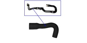 Intercooler cső Turbócső Opel 5860547-2
