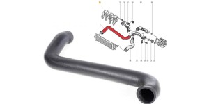 Intercooler Cső Renault Master Opel Movano-hoz 2.8 Diesel motorhoz