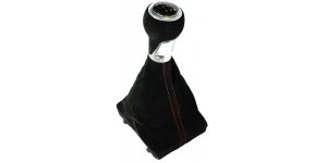 Audi A4 A5 A6 Q5 Váltószoknya Váltógomb 6+R 8K0863278A Bársony, fekete, króm