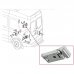9017400837Hátsó Ajtózsanér jobb/Bal Alsó/felső 9017400837 Mercedes Sprinter Vw LT