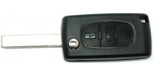 Citroen, Fiat Scudo Peugeot 307 407 308 607 Bicskakulcs 3 gomb, hu83