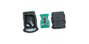 Opel Corsa Combo Meriva Tigra Kulcsház + elektronika 2-gombos 433Mhz