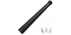 Univerzális Antenna szár FM/AM GPS GSM 9cm műanyag, fekete fényezett