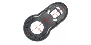 Univerzális Antenna talp tömítés 10x4cm
