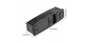 Ablakemelő Kapcsoló panel egység A1698206510 Mercedes B W245