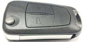 OPEL Bicskakulcs ház elektronika elektronika nélkül 2 gombos HU100