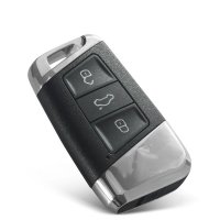 Bicskakulcs ház 3-gombos Volkswagen Passat Skoda Kodiaq SuperB 2014-
