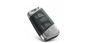 Bicskakulcs ház 3-gombos Volkswagen Passat Skoda Kodiaq SuperB 2014-