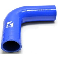 Univerzális szilikon turbócső - könyökcső 90 fokos 38mm X 150mm X 150mm