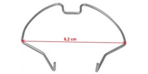 Turbócső rögzítő rugós O gyűrű Alfa Romeo Dacia Fiat Nissan Opel Renault