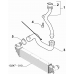 51881817Intercooler cső FIAT 500L 1.3D 09.12- 51881817