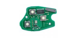 Kulcs Elektronika 433Mhz 7946 3 gombos Renault Dacia