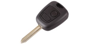Peugeot Citroen Kulcsház 2 gombos SX9 szárral
