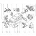 7701367940Renault Twingo Dacia Logan Csomagtérajtó zár 7701367940