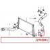 12762043Saab 9-5 1.9D 2006-2009 Turbócső 12762043 Bal alsó