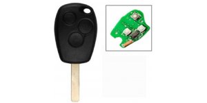Renault Kulcsház + elektronika 433Mhz ID46 3 gombos VA2