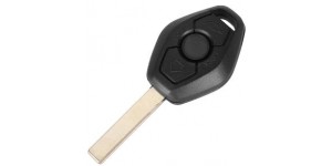 BMW Kulcsház 3 gombos HU92 433MHz