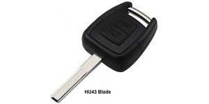 OPEL, Wauxhall, Astra G, Vectra B, Zafira A, Kulcsház 2 gombos  HU43 Penge