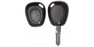 Renault Kulcsház 1 gombos nyers kulcs Twingo Megane Scenic Laguna Espace, Clio, VAC102