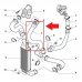 0382Z5Turbócső 0382Z5 Citroen C8 Fiat Lancia Peugeot 807 2.2 Diesel