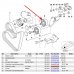 11281704500Vezetőgörgő hosszbordás szíj BMW 5 7 8 E38 E39 E31 11281704500